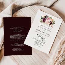 Frente Botânica Floral Russa e Casamento Traseiro