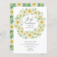 Fresca Daisy Floral Baby Luncheon