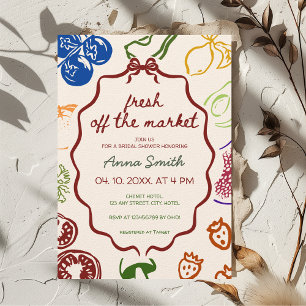 Convite Fresco do Chá de panela estético de Fazenda do mer