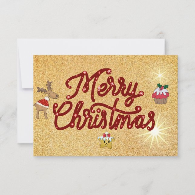 Convite Frohe Weihnacht (Frente)