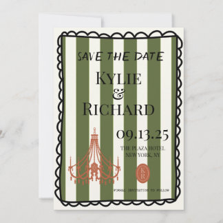 Convite Fronteira de Bolha Caprichosa Salvar a Data