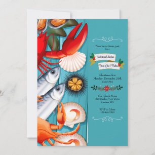 Convite Fronteira de frutos do mar