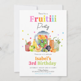 Convite Fruitti Birthday