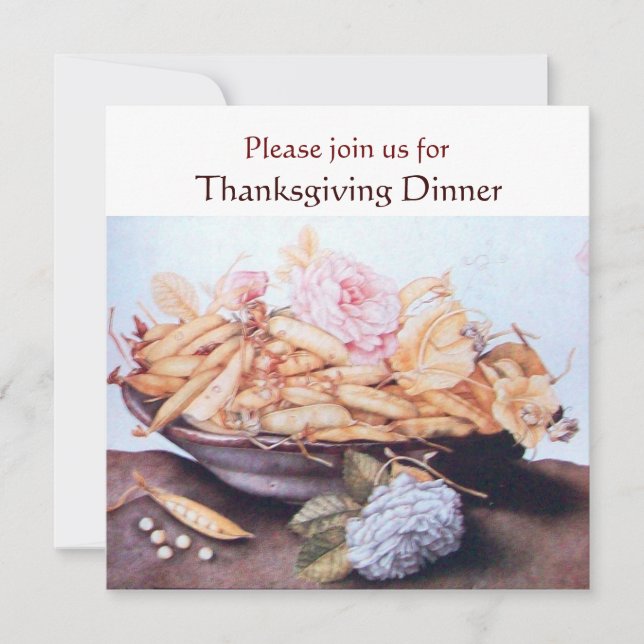 Convite FRUTAS 6 DA SEASON - BEANS E ROSAS - Ação de Graça (Frente)