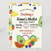 Frutas de Festa de aniversário de Mercado e Produt