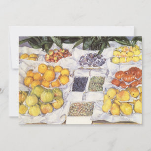 Convite Fruteira por Gustave Caillebotte, Arte Antigo