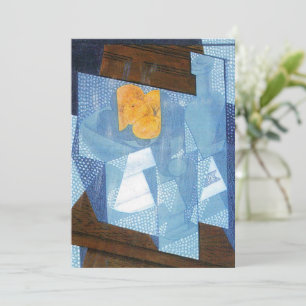 Convite Fruteira por Juan Gris, Natureza-morta Cubista Vin