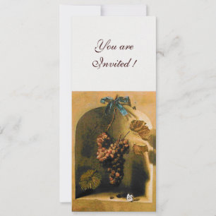 Convite FRUTOS DA ESTAÇÃO - PROSPERIDADE, marrom amarelo b