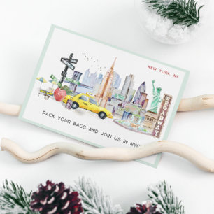 Convite Fuga de Fim de Semana NYC   Vale Presente de Passa