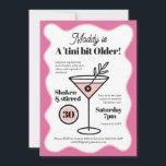 Convite Fun Martini Party Invitations for 30th Birthday<br><div class="desc">Seja o aniversário de 30 anos máximo com convites de festas martini divertidos. Convide em estilo. Peça o seu hoje!</div>