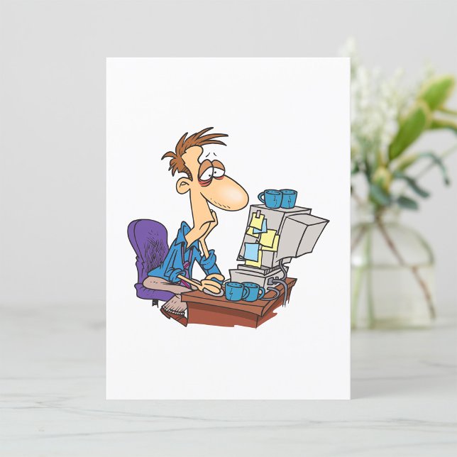 Convite Funcionário com Cadeado do Office Worker em estoqu (Criador carregado)