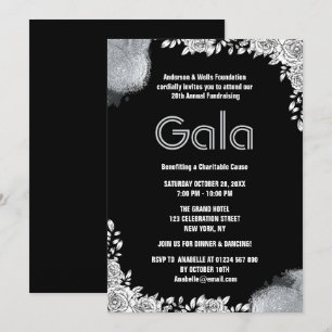 Convite Fundador do Black Formal Corporate Gala Ball Party