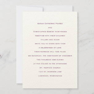 Convite Fundamentos : Bizâncio:Convite de casamento