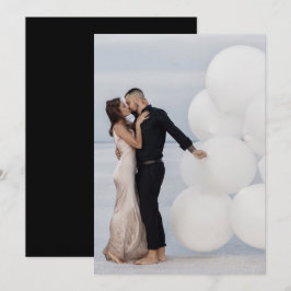 Convite Fundo de Foto de Casamento para Sobreposição de Ve