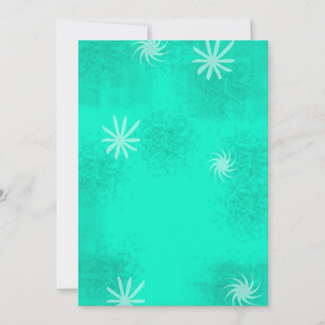 Convite Fundo do Estilo do 50 Retroativo (Frente)