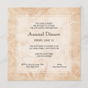 Convite Fundo do Marble  Janto profissional empresarial