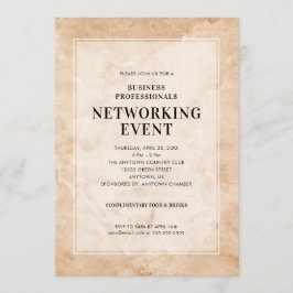 Convite Fundo do Na moda do Evento de Rede para Marble