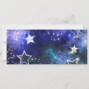 Convite Fundo Espacial com Estrelas