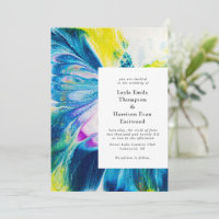 Fundo pintado com abstrato a frio