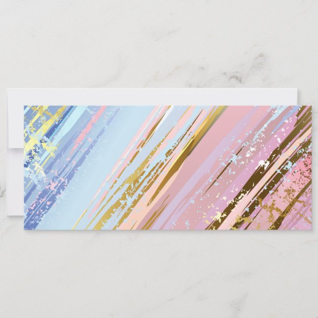 Convite Fundo Rosa Texturizado (Frente)