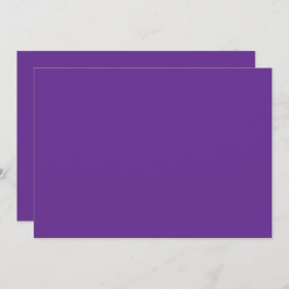 Convite fundo roxo com borda branca