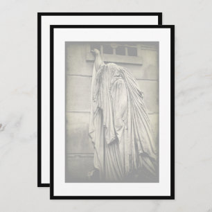 Convite fúnebre do anúncio da dor e da amargura