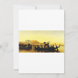 Convite Funeral de uma Múmia no Nilo por Frederick Arthur