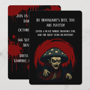 Convite Fungos Dentes Que Sangram MycoVamp