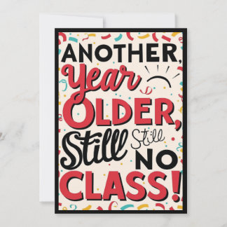 Convite Funny Birthday Card