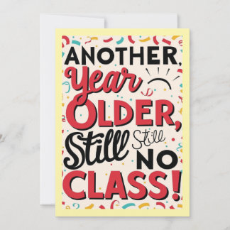 Convite Funny Birthday Card