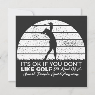 Convite funny golf sayings golfing quote