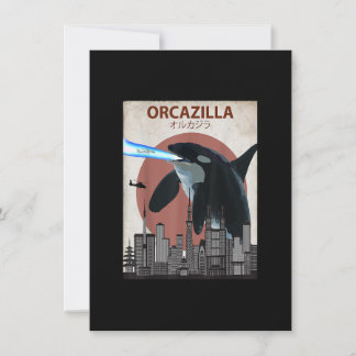 Convite Funny Killer Whale T-Shirt Orca Lovers Gift