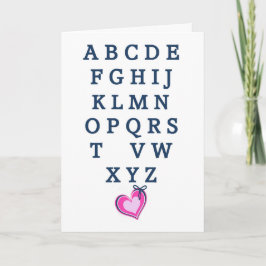 Convite Funny Missing You Card