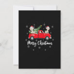 Convite Funny Santa Riding Christmas Tree Truck Goat Chris<br><div class="desc">Funny christmas t shirt men,  funny xmas tshirt men,  funny Christmas gift shirt kids,  funny thanksgiving gift shirt,  thanksgiving t shirt men,  thanksgiving t-shirt women</div>