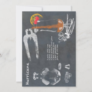 Convite Furacão Cocktail