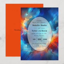 Convite Fusão de Fogo e Casamento de Gelo