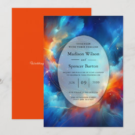 Convite Fusão de Fogo e Casamento de Gelo