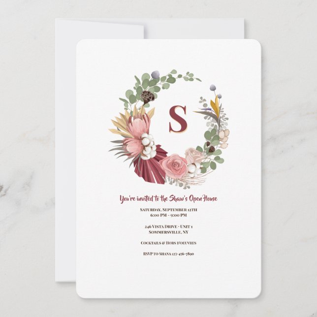 Convite Fuselagem Seca (Frente)