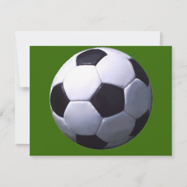 Convite Futebol de verdade (Frente)