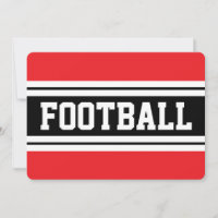 FUTEBOL Listras de Corrida Vermelho Brilhante Pret