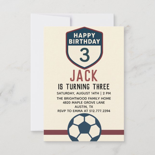 Convite Futebol Masculino de Estrelas Partido de Futebol M (Frente)