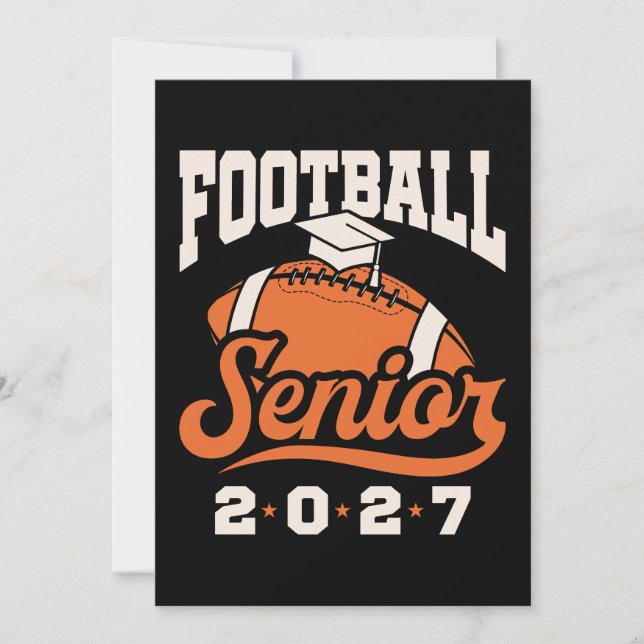 Convite Futebol Veterano Graduação 2027 Grad (Frente)