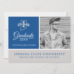 Convite Futuro Graduado pela Indiana State