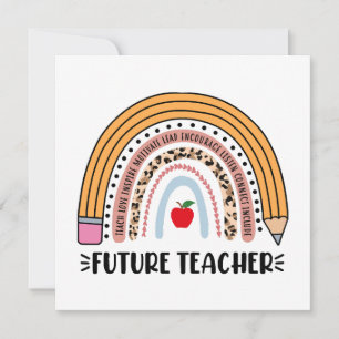 Convite Futuro Professor, Professor Em Formação, Professor
