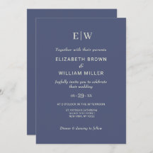 Futuro Simples Elegante com Casamento Monograma