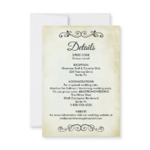 Gabinete de Detalhes de Casamento do Tema Ocidenta