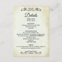 Gabinete de Detalhes de Casamento do Tema Ocidenta