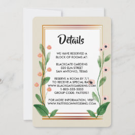 Convite Gabinete sofisticado clássico e elegante