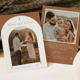 Convite GALA Boho Terracotta Arca Feliz e Bright Natal