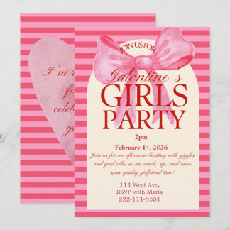 Convite Galantines party Invitation